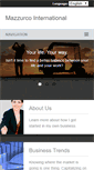 Mobile Screenshot of mazzurcointernational.com